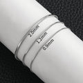 Snake Bone Steel Bracelet