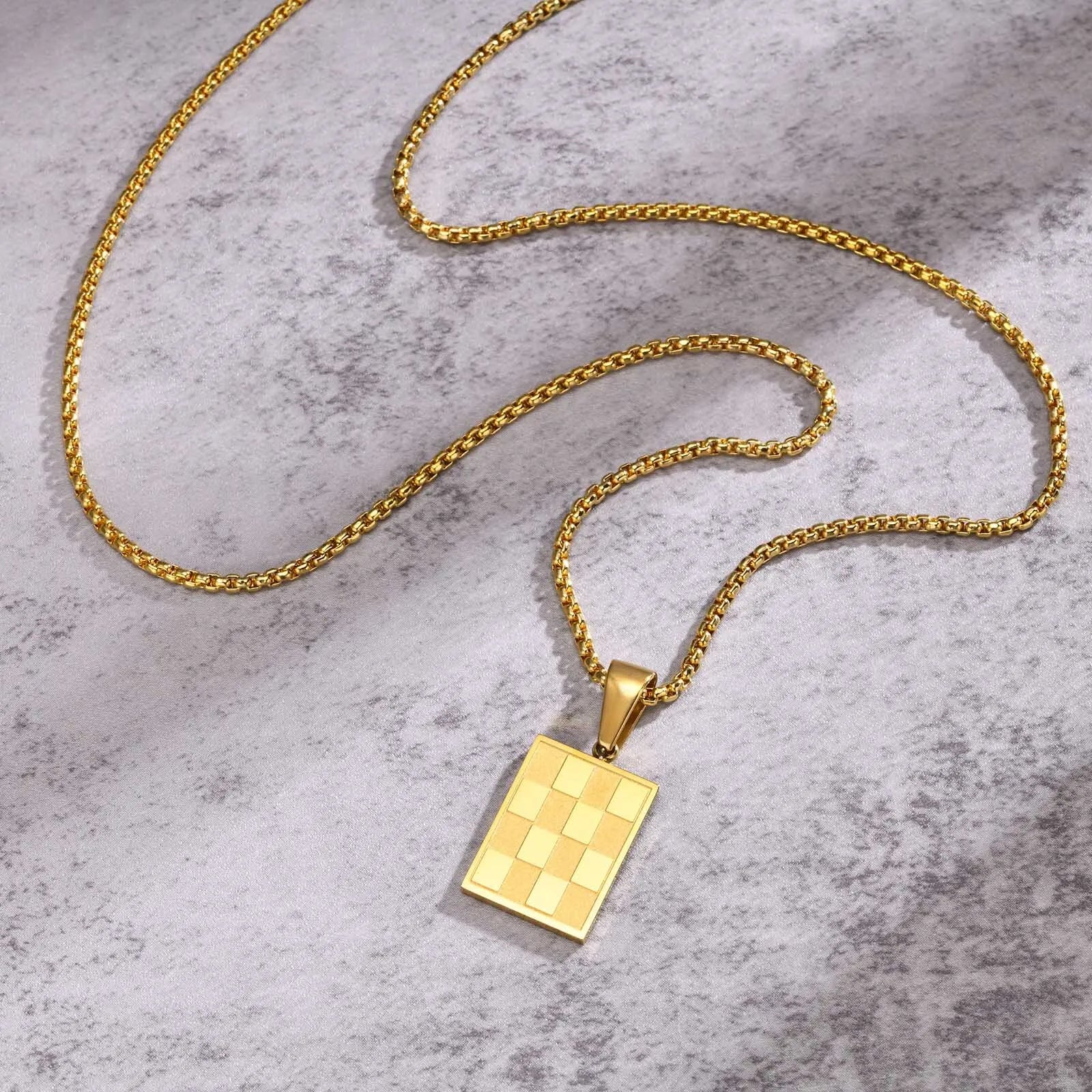 Dog Tag Steel Necklace
