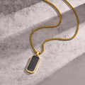 Dog Tag Steel Necklace