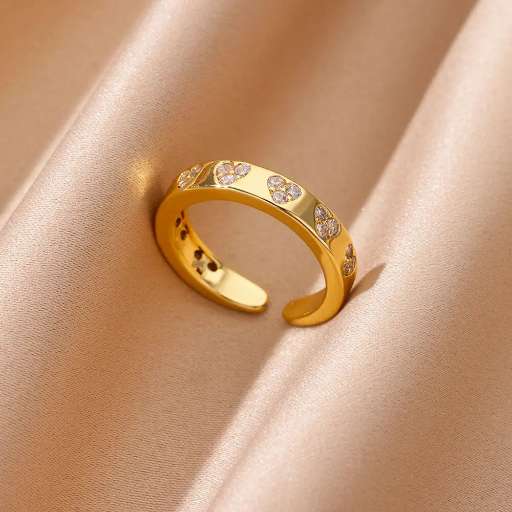 Luxury Heart Ring