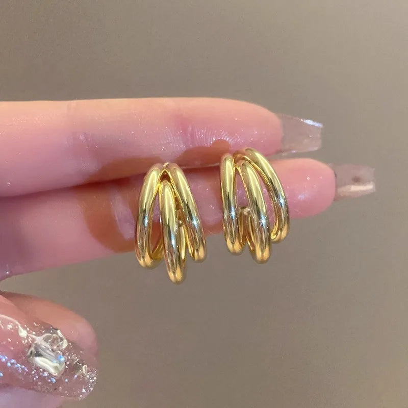 Vintage Circle Hoops