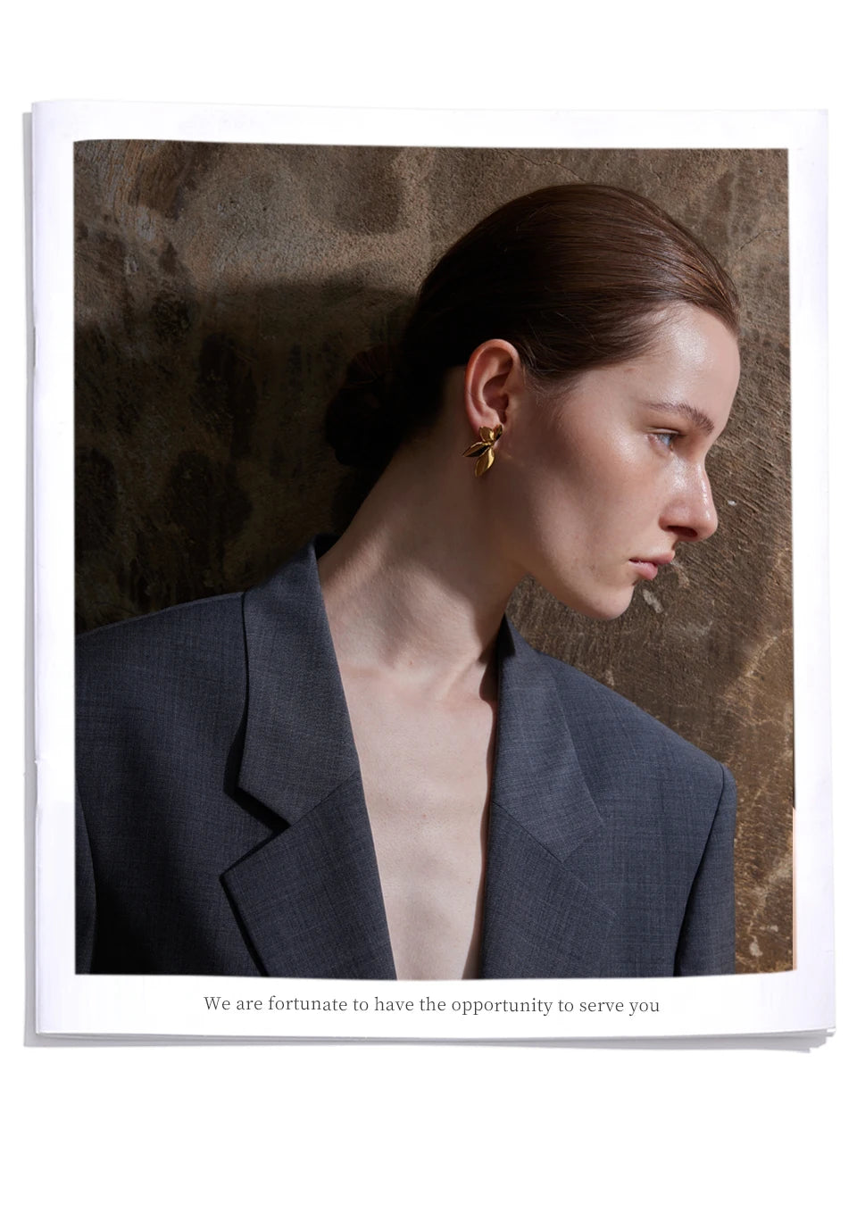 Leaf Elegance Stud Earrings