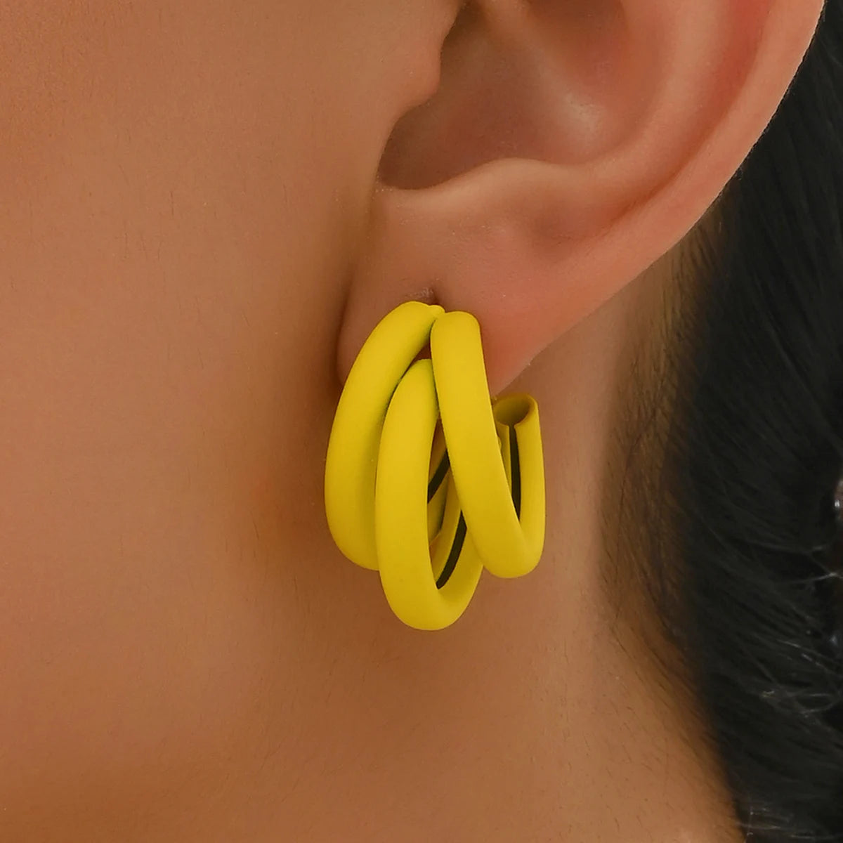 Vintage Circle Hoops