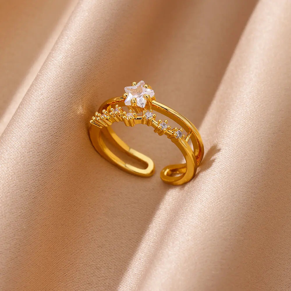Luxury Heart Ring