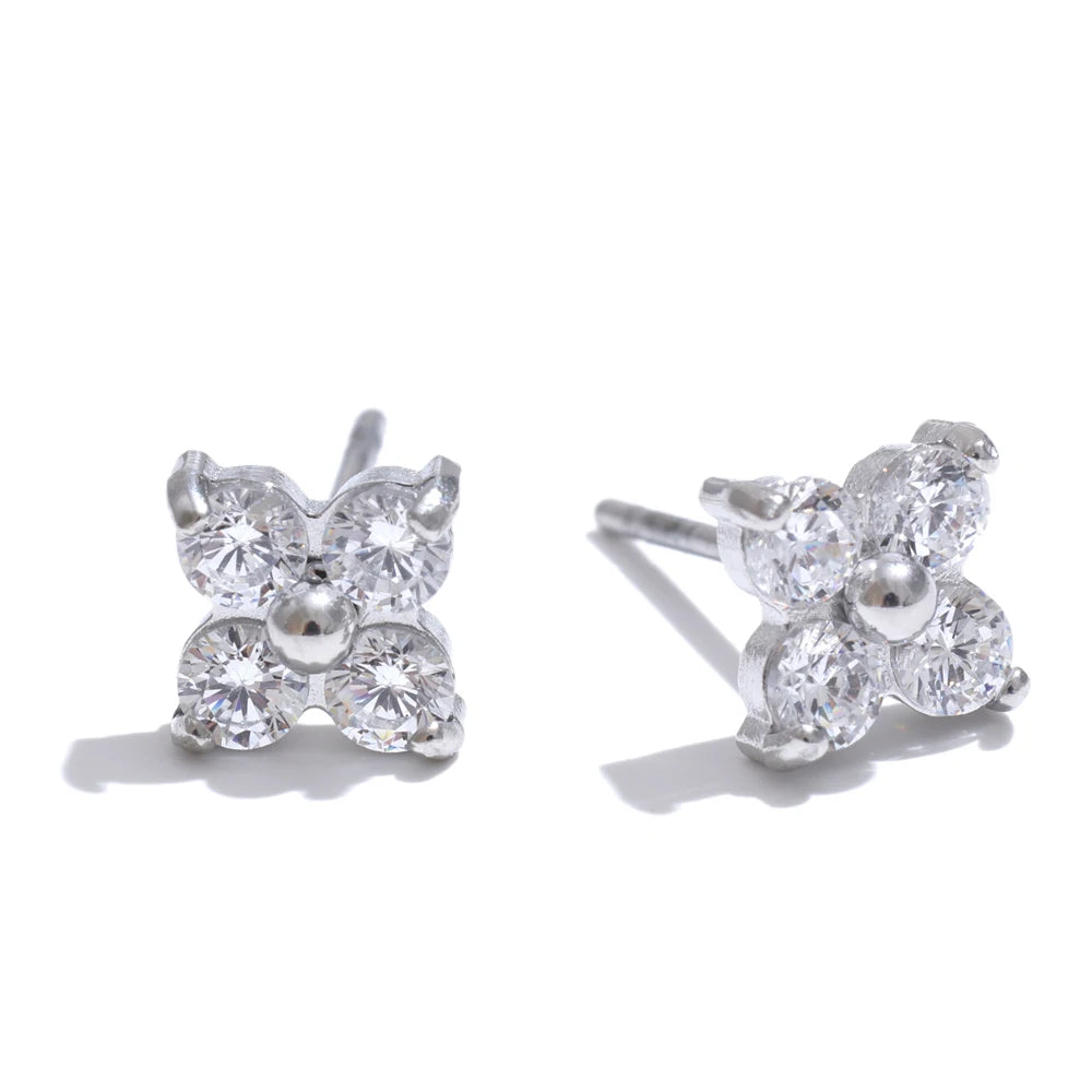 Spark Bloom Stud Earrings