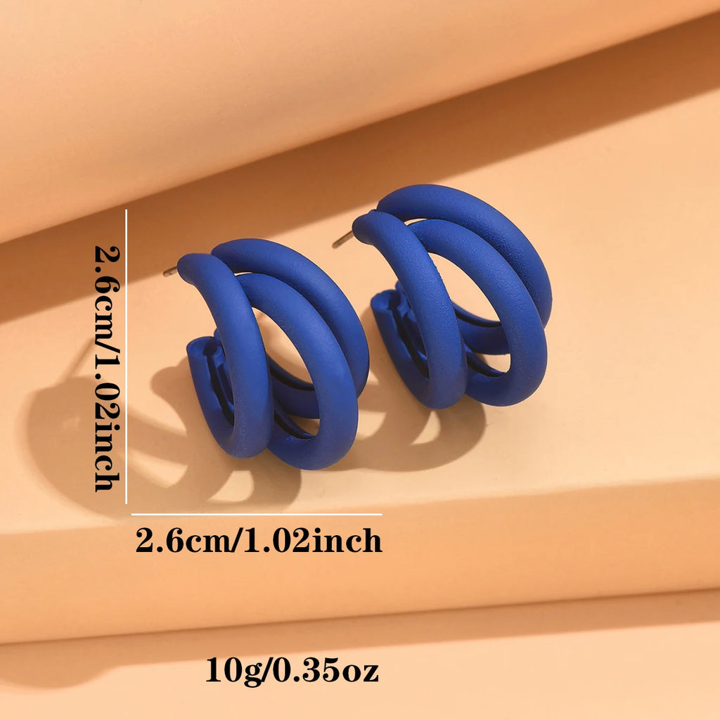 Vintage Circle Hoops